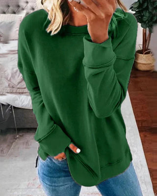 Issa | Women’s Loose-Fit Oversized Pullover with Drop Shoulder