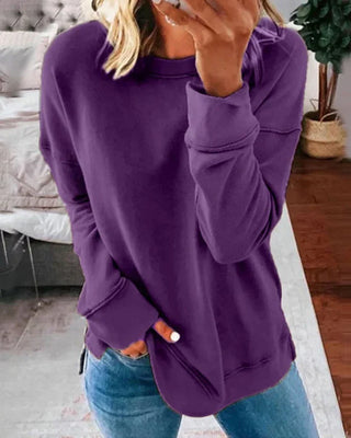 Issa | Women’s Loose-Fit Oversized Pullover with Drop Shoulder