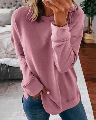 Issa | Women’s Loose-Fit Oversized Pullover with Drop Shoulder