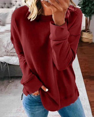 Issa | Women’s Loose-Fit Oversized Pullover with Drop Shoulder