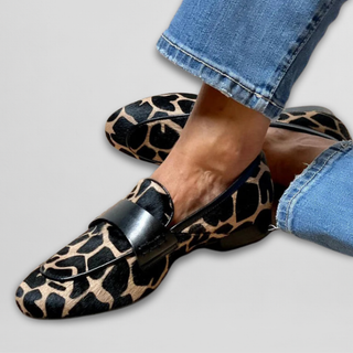 Bernice | Women’s Animal Print Loafers
