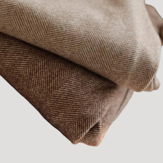 Daniel | Men’s Wool Tweed Trousers with Pleated Front