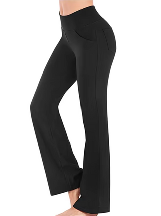 Aveline | High-Waisted Flared Yoga Pants, Slim Fit Activewear for Women