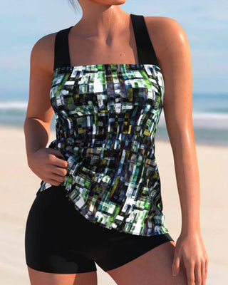 Lysandra | Two-Piece Tankini Swimsuit Set for Women