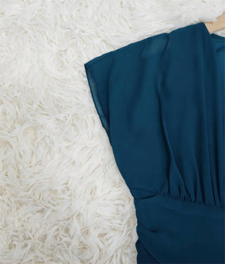Selene | Elegant A-Line Chiffon Dress with Flowy Flared Skirt