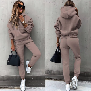 Ferlyn | Women’s Two Piece Lounge Set with Hooded Sweater and Pants