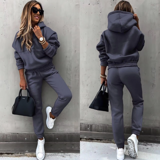 Ferlyn | Women’s Two Piece Lounge Set with Hooded Sweater and Pants
