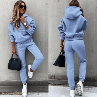 Ferlyn | Women’s Two Piece Lounge Set with Hooded Sweater and Pants