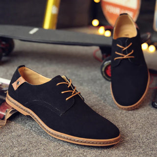 Magnus | Men's Orthopedic Faux Suede Oxford Shoes