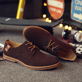 Magnus | Men's Orthopedic Faux Suede Oxford Shoes