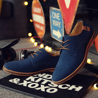 Magnus | Men's Orthopedic Faux Suede Oxford Shoes