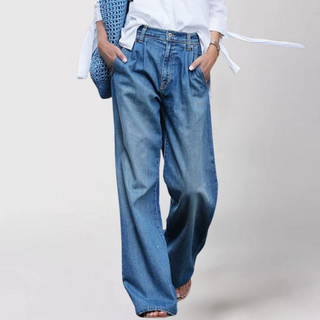 Amber | Women’s High-Waisted Wide-Leg Denim Jeans