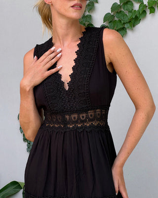 Aurora | Bohemian Maxi Dress for Women with Sleeveless Design