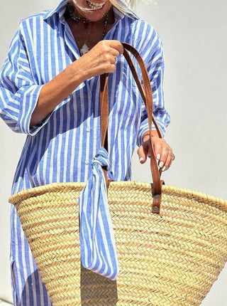 Amelia | Classic Striped Shirt for Women with ¾ Sleeves