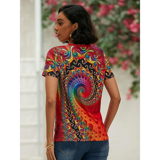 Hart | Women's Casual Short Sleeve V-Neck Summer Top