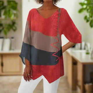Brina | Women’s Three-Color Long Sleeve Summer Blouse