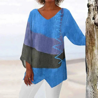 Brina | Women’s Three-Color Long Sleeve Summer Blouse