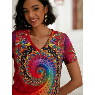 Hart | Women's Casual Short Sleeve V-Neck Summer Top