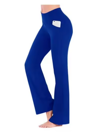 Aveline | High-Waisted Flared Yoga Pants, Slim Fit Activewear for Women