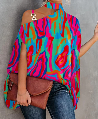 Candy | Women's Flattering Printed Casual Top