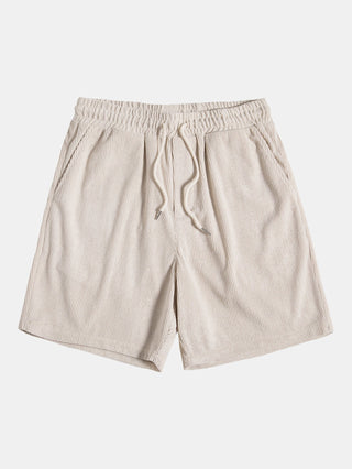 Enrico | Men’s Corduroy Short-Sleeve Shirt and Shorts Set