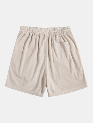 Enrico | Men’s Corduroy Short-Sleeve Shirt and Shorts Set