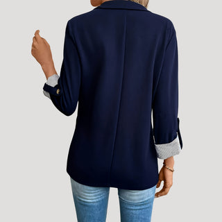 Sandy | Classic Slim Fit Tailored Blazer for Women with Notched Lapel a