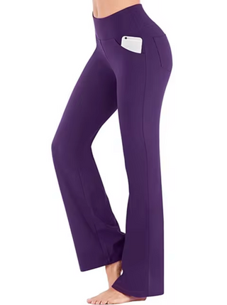 Aveline | High-Waisted Flared Yoga Pants, Slim Fit Activewear for Women