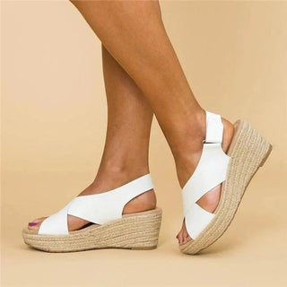 Isadora | Women’s Stylish Orthopedic Summer Sandals with Wedge Heel