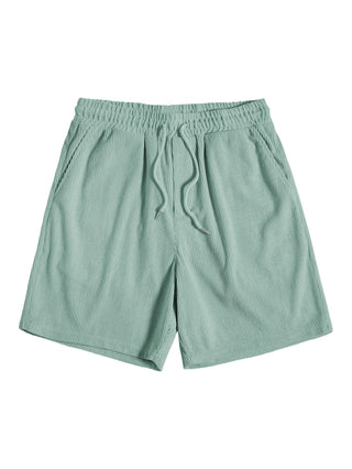 Enrico | Men’s Corduroy Short-Sleeve Shirt and Shorts Set