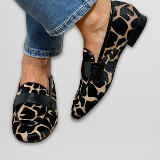 Bernice | Women’s Animal Print Loafers