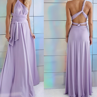 Emilia | Elegant Multiway Infinity Dress for Women with Adjustable Halter