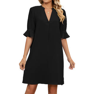 Giselle | Women’s Flowy V-Neck Ruffle Sleeve cc