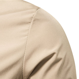 Darian | Men’s Bomber Jacket with Short Ribbed Collar and Two Side Pockets