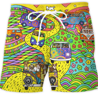 Will | Men's Swim Shorts with Vibrant 3D Sublimation Print