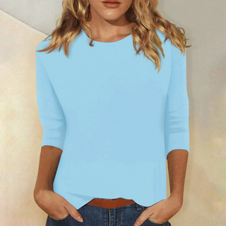Meliora | Women’s Loose-Fit Tunic T-Shirt Blouse with 3/4 Length Sleeves