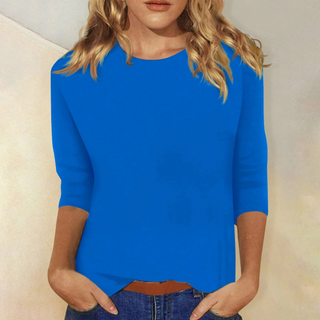 Meliora | Women’s Loose-Fit Tunic T-Shirt Blouse with 3/4 Length Sleeves