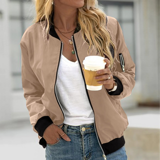 Richie | Women’s Zip-Up Bomber Jacket