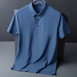 Randolf | Men’s Cooling Breathable Ice Silk Polo Shirt