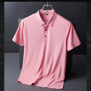 Randolf | Men’s Cooling Breathable Ice Silk Polo Shirt