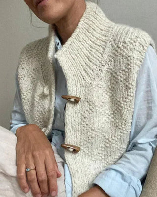 Lila | Women's Knitted Cardigan with Stand-Up Collar