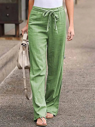 Meloria | Women’s Wide-Leg Trousers with High Elastic Waistband