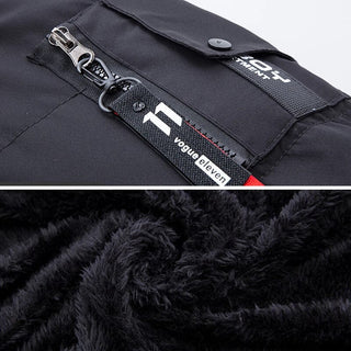 Danny | Men’s Winter Hooded Parka Jacket with Faux Fur Collar and Quilted Puffer Design