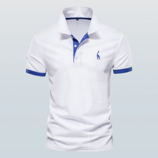 Gerald | Men’s Classic Polo Shirts with Short Sleeves and Contrast Trim