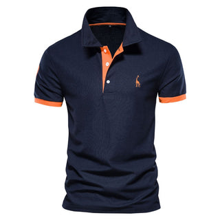 Gerald | Men’s Classic Polo Shirts with Short Sleeves and Contrast Trim