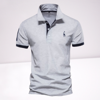 Gerald | Men’s Classic Polo Shirts with Short Sleeves and Contrast Trim