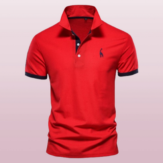 Gerald | Men’s Classic Polo Shirts with Short Sleeves and Contrast Trim