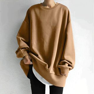 Jane | Women's Oversized Long-Sleeve Sweater with Drop Shoulders