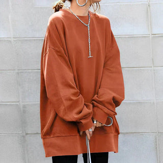 Jane | Women's Oversized Long-Sleeve Sweater with Drop Shoulders