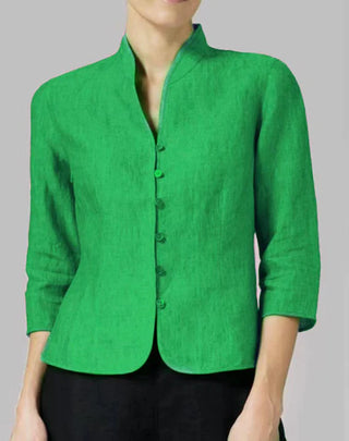 Elaraine | Classic Button Down Elegant Shirt for Women